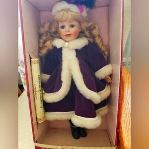 Collectors Choice Genuine Bisque Porcelain Doll
